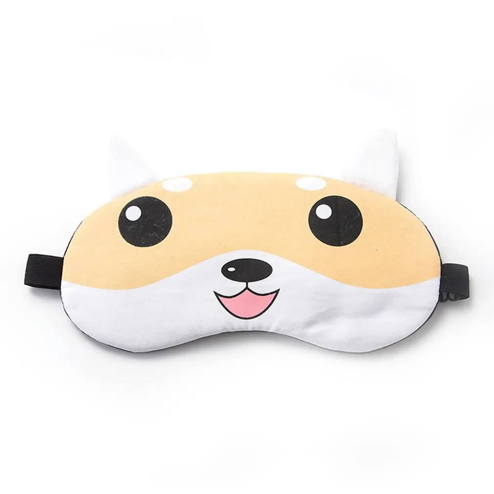 

Lovely Cute Cartoon Men Women Breathable Sleeping Eye Mask Soft Padded Sleep Travel Shade Cover Rest Relax Sleeping Blindfold