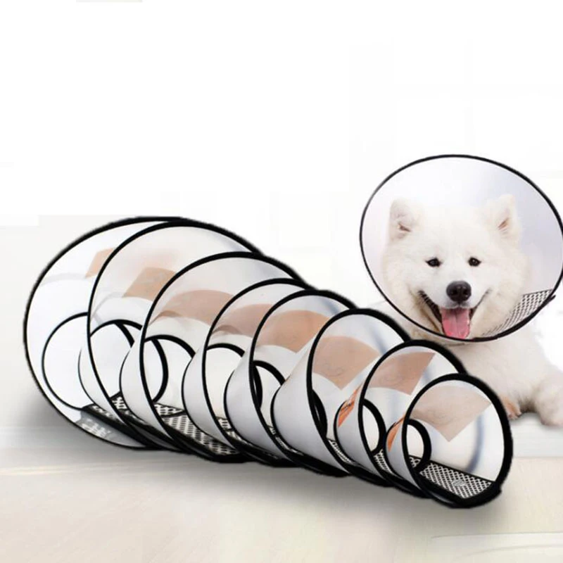 

Elizabeth Pet Circle Dog Protection Cover Dog Grooming Collar Dog Grooming Collar for Anti-Bite Lick