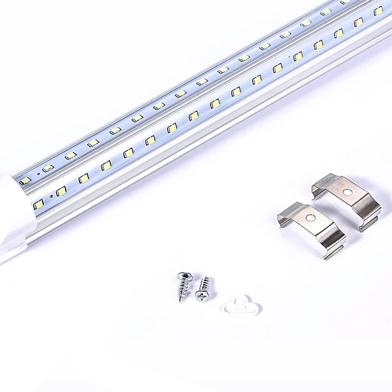 JLAPRIRA V Shape Double T8 Integrated Led Tube Light Double Row 20PCS/LOT