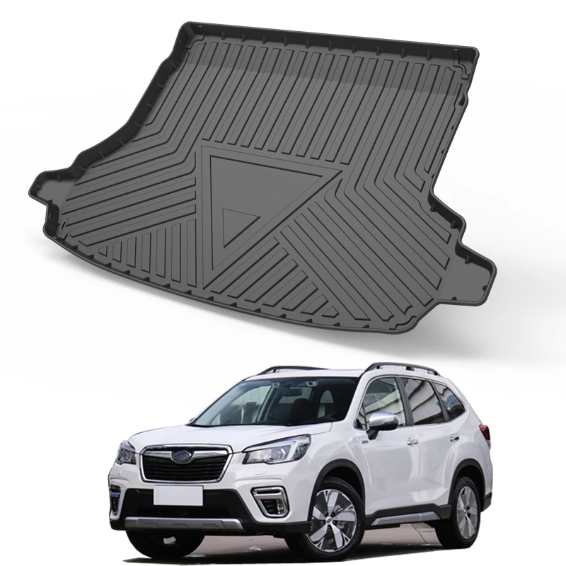 

For Subaru Forester SK SJ Outback 2013 To 2021 Boot Mat Rear Trunk Liner Cargo Floor Tray Carpet Guard Protector Car Accessories
