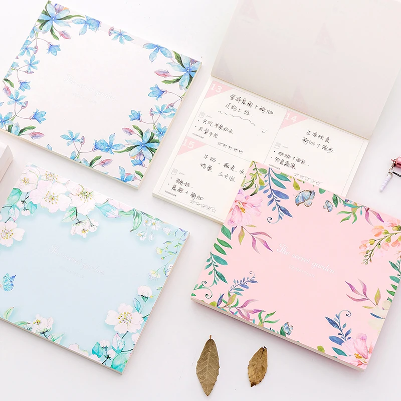 

New Arrival Korean 50 Sheets 100 Days Plan Memo Pads Notepad To Do It Planner Study Work Schedule Notebook Paperlaria Stationery