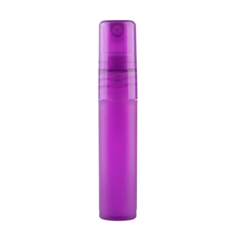 5 ml Purple Лучшие продажи 1 шт. 5 мл мини распылитель пустые духи, спрей, Заправляемый бутылка портативный образец Бутылка маленький Мелкодисперсный распылитель бутылки - Color: 5 ml Purple