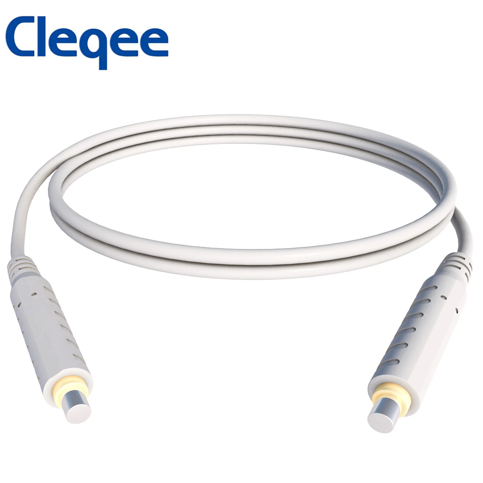 Cleqee 1PC Magnetic Test Leads 30VAC 5A | Low Voltage Jumper Silicone Cable 1M - White T10005.6 Инструменты