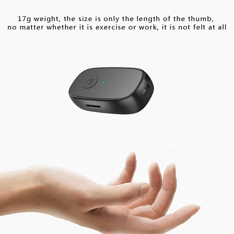 Lavalier 5 0 Bluetooth Car TF Card Playback Long Standby Multifunction Bluetooth Receiver with Headphone Cable