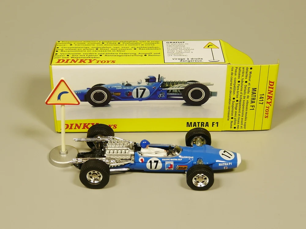 Dinky Toys 1:43 MATRA F1 антикварные модели бутик сплав автомобиль игрушки для детей Детские игрушки оригинальная коробка