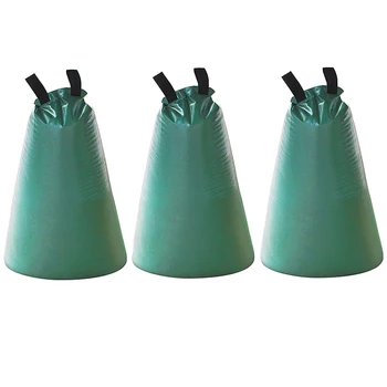 

3-Pack 15 Gallons Tree-Watering Drip Irrigation Bags, For Newly Planted Trees, Slow Release