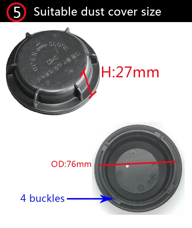 External Lights & Indicators Hyundai I20 20082016 HEADLIGHT DUST COVER