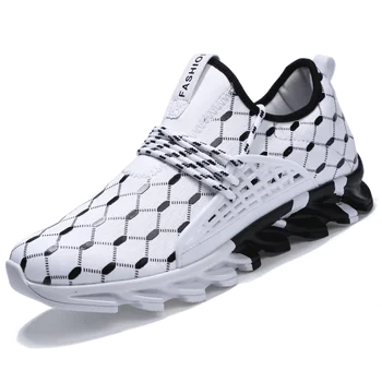 

Big Size 45 46 Blade Bounce Men Sneakers Autumn Outdoors Breathable Sports Running Shoes for Man Sport Used on Treadmill