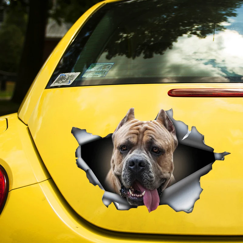 

Formentino Dog 17CM\20CM Self-adhesive Decal Car Sticker Waterproof Auto Decors on Bumper Rear Window Laptop # 60434