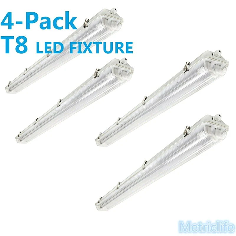 

4 Pcs 36W LED Shop Light Work Garage 6000K Lighting High Brightness Energy Saving TSH Shop