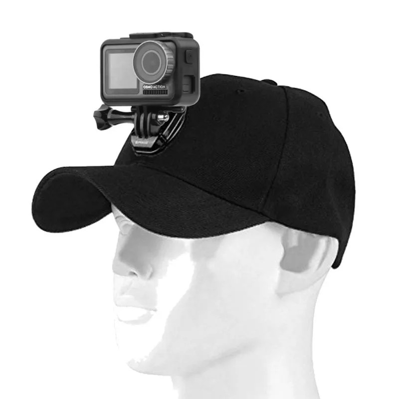Бейсболка Для GoPro экшн-держатель для камеры шляпа с j-крючком Пряжка крепление DJI
