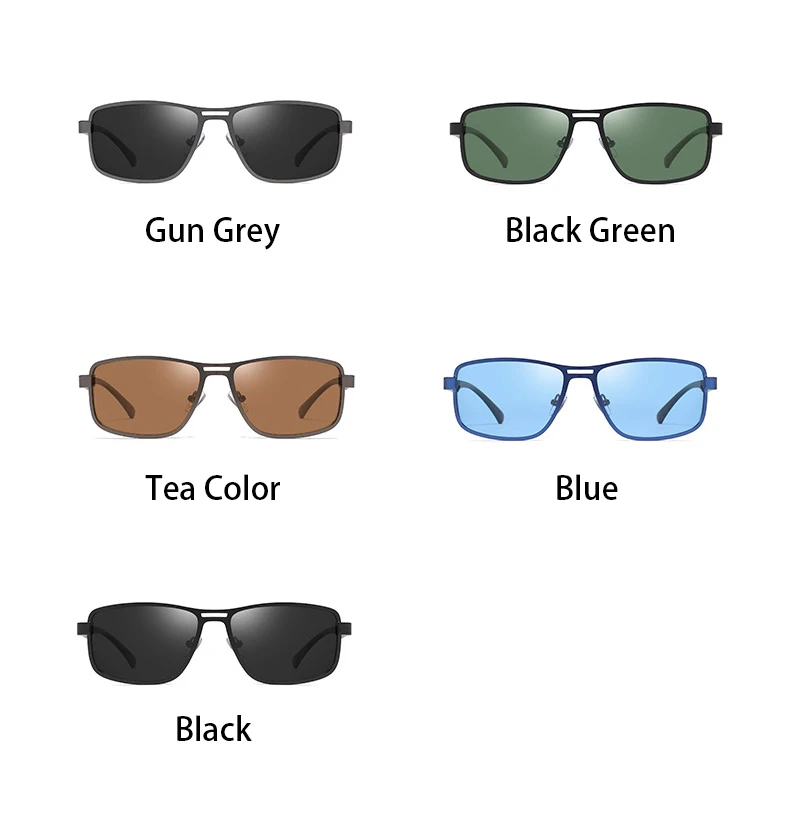 SAYLAYO NEW Ultralight Polarized Sunglasses Men Women Driving Square Style Vintage Sun Glasses Male Goggle UV400 Gafas De Sol