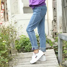 El Monte/ Весенние новые стильные джинсы для девочек; эластичные джинсы для больших мальчиков; детские штаны с буквами