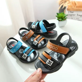 

2020 Cool fashion baby boys summer sandals Soft comfortable breathable kids shoes high quality children toddlers sneakers