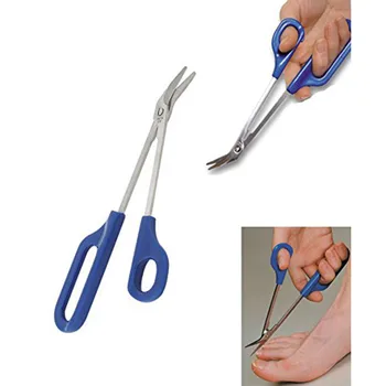 

New Stainless Nail Clippers 1PC Scissors Long Handle Nail Clippers Toenail Toe Ergonomic Care Pedicure Cutter