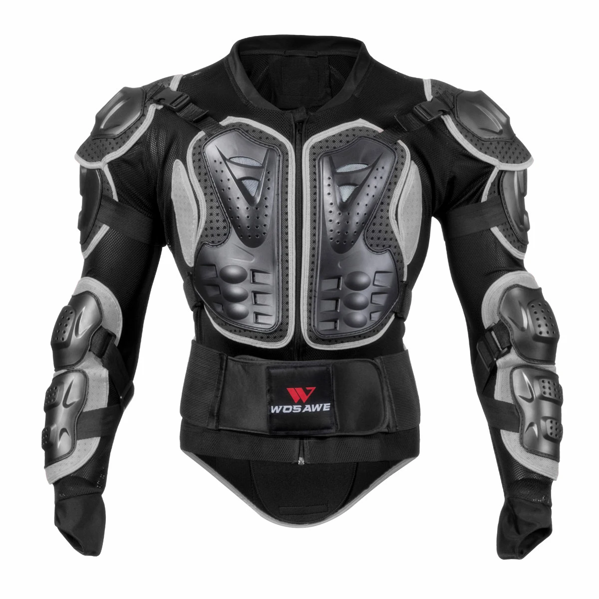 WOSAWE дышащая мотоциклетная куртка гоночная Броня протектор для мотокросса Защита тела эластичная велосипедная куртка защитное снаряжение - Цвет: BC202-B Armor