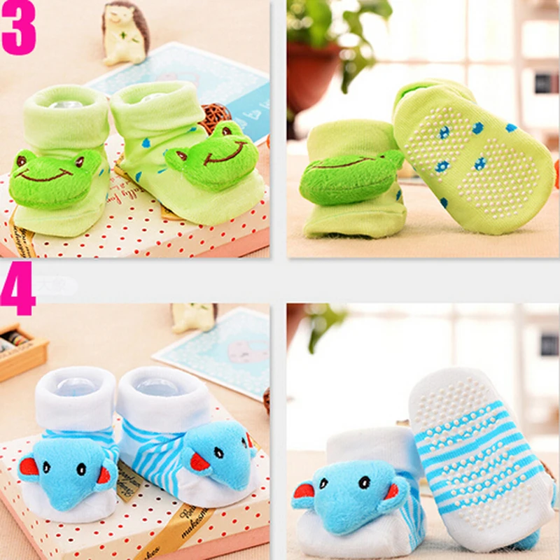 1 пара носков с принтом для новорожденных 0-16 месяцев, детская одежда, тапочки для мальчиков и девочек, детская обувь, детские носки
