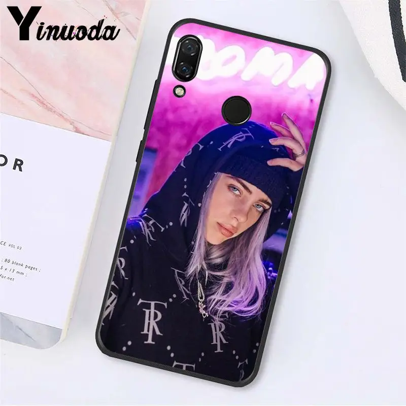 A7 Yinuoda Billie Eilish 13 девушка чехол для телефона для Xiaomi Redmi Примечание 7 5 4 Redmi 5plus 6A Note4 4X A2 A2lite - Цвет: A7