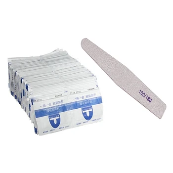 

210 Pcs Remover: 200 Pcs One-Step Removes Gel / UV / Nail Soak Off Nails & 10 Pcs Nail Art Sanding Buffer Buffing Manicure Acryl