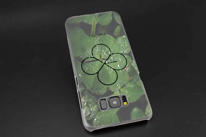 Чехол Sheli green Lucky Clover Plant Leaf прозрачный Note 10 9 pro для samsung S4 S5 S6 S7 S8 S9 S10 Plus Edge Mini