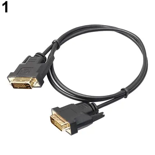 

LCD Digital Monitor DVI D to DVI-D Male 24+1 Pin Dual Link TV Cable for TFT