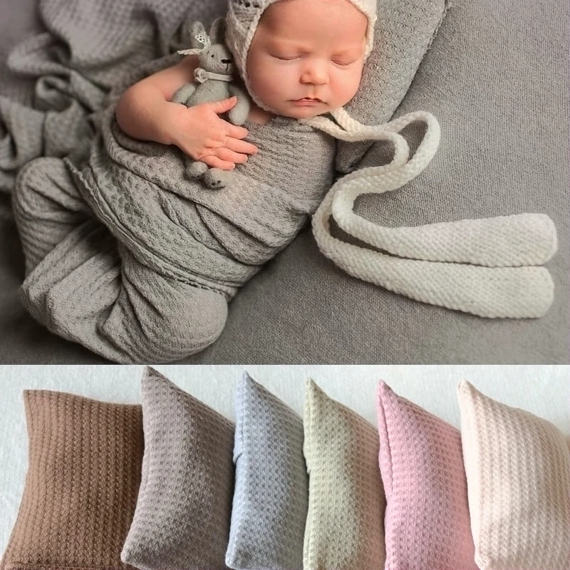 2019 pillow and wraps newborn photo props baby props for photography posing swaddle bebe fotografia infant studio accessories