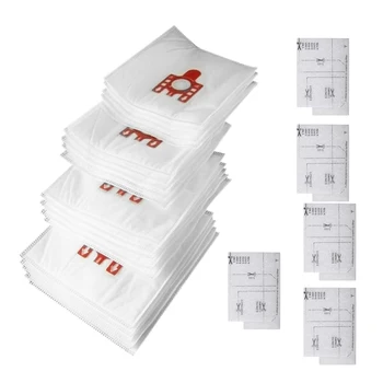 

Vacuum Cleaner Replacement Dust Bags for Miele Type FJM 3D Vacuum Cleaner(20 Dust Bags + 10 Mini Air Filters)