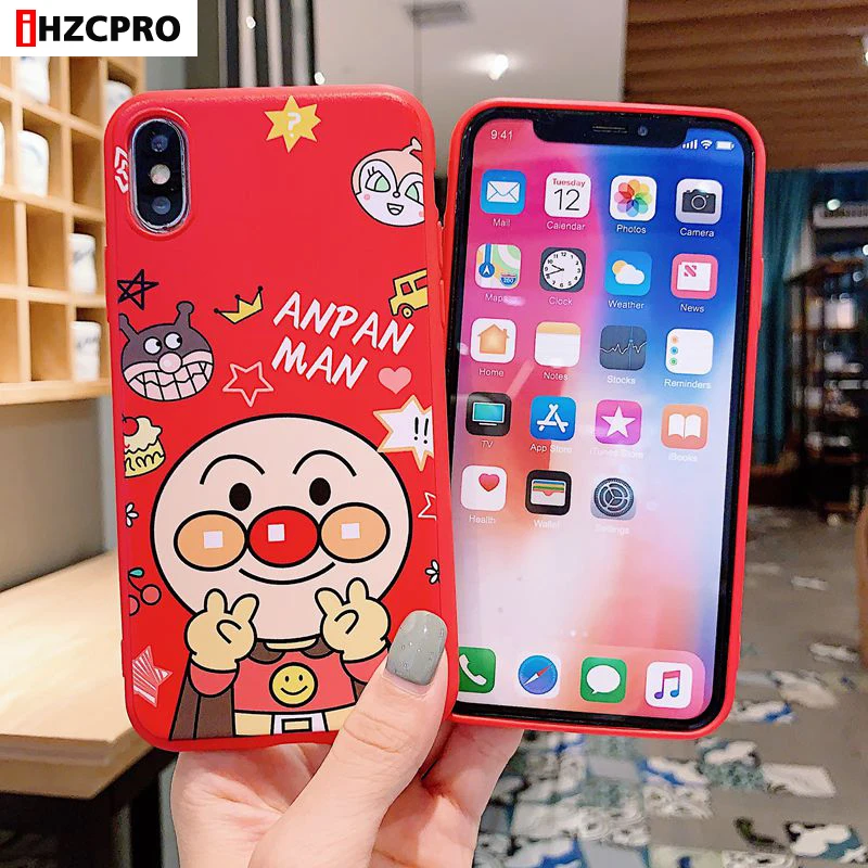 

For iPhone X XR XS Max Back Cover TPU Cases for iPhone 11 Pro Max 8 7 6 6s Plus Cartoon Soft Case