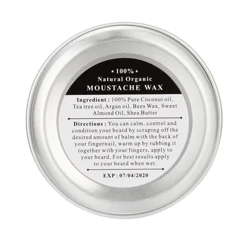 

30g Men Beard Oil Healthy Moisturizing Smoothing Moustache Balm Gentlemen Beards Care Products Conditioner Shaping Tools MP789