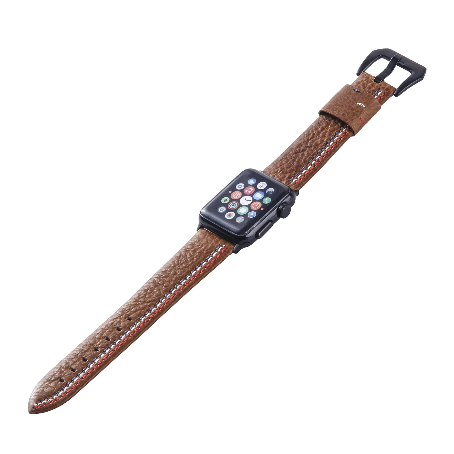 Из натуральной кожи петлевой ремешок для наручных часов Apple Watch, ремешок 42 мм 44 мм Apple Watch 4 5 38 мм 40 мм, для iwatch, версия 3, 2, 1, Correa, сменный Браслет