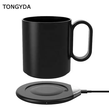 

TONGYDA Heating Coffee Cup 55-Degree Electric Intelligent Wireless Charging Heating Coffee Cup Ceramics Tea Milk Mug