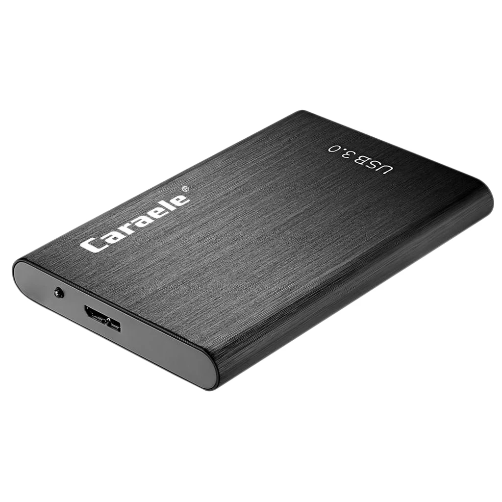 USB 3,0 SATA жесткий диск Внешний корпус SSD HDD диск черный для всех версий Windows и Linux ПК и ноутбука - Цвет: 2T