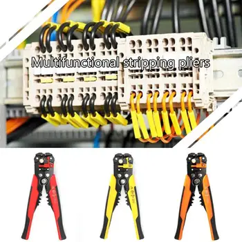 

24-10AWG MT103 Stripping Pliers Cable Wire Stripper+Terminals Connector 24-10AWG /0.2-6mm² Multifunctional Stripping Tools