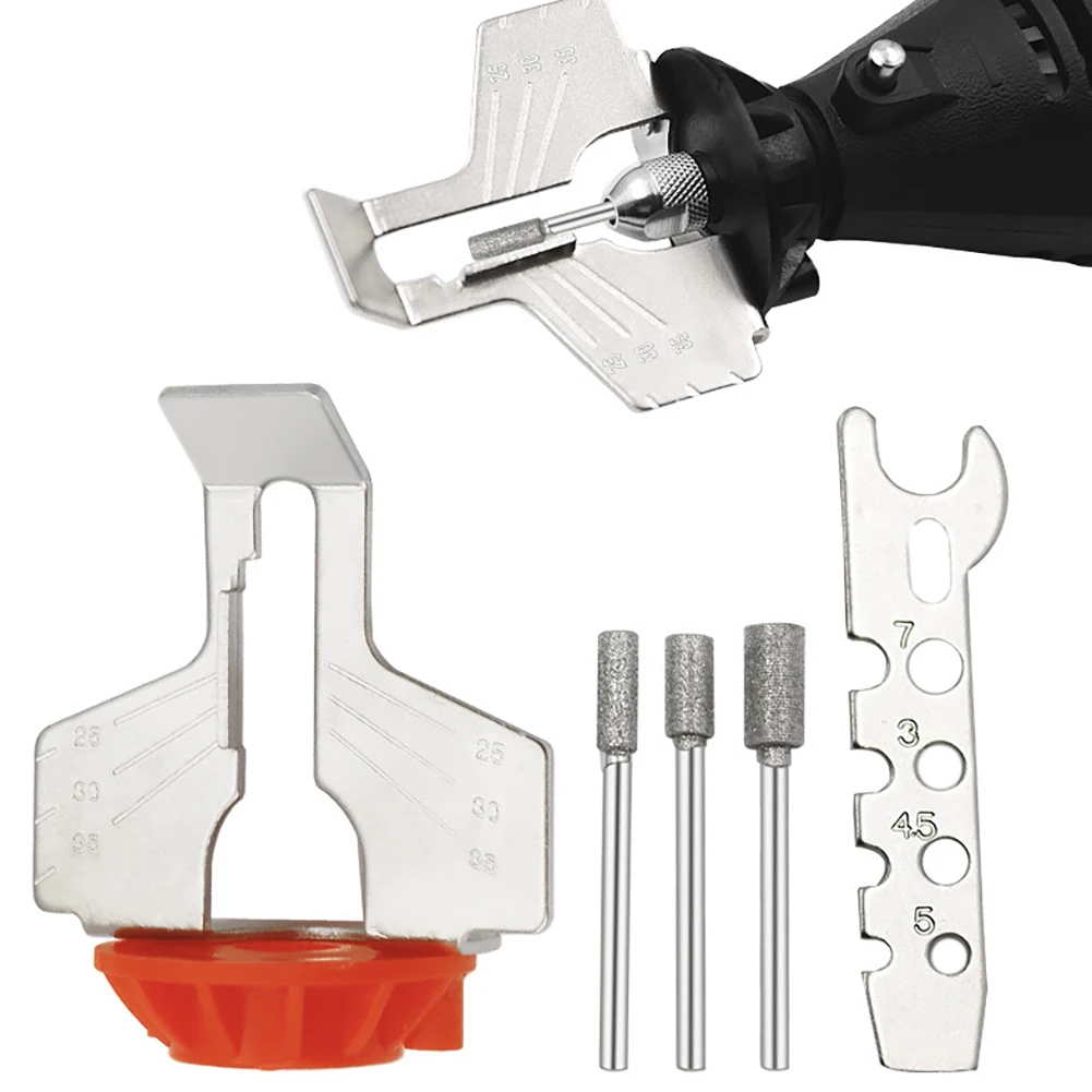 Chainsaw Sharpening Attachment Rotary Tool Accessory Kit Chain Saw Sharpening Attachment