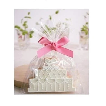 

100pcs/pack 12x25cm Solid Color Transparent Bag Chocolate Cookie Pastry Macaron Cake Bag Home DIY Baking Packing Bag
