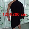 microfiber bath towel-soft and lightweight face towel, odorless bath, spa, gym towel (black) 2