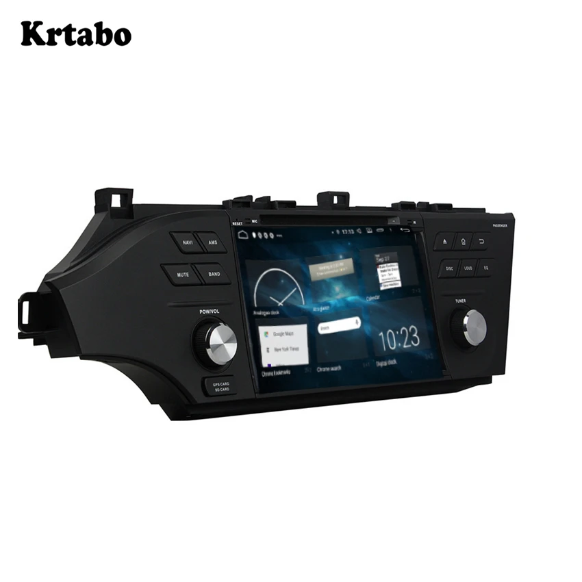 For TOYOTA Avalon 2015-2016 Android smart car navigation reversing image control large screen one machine recorder support DVD