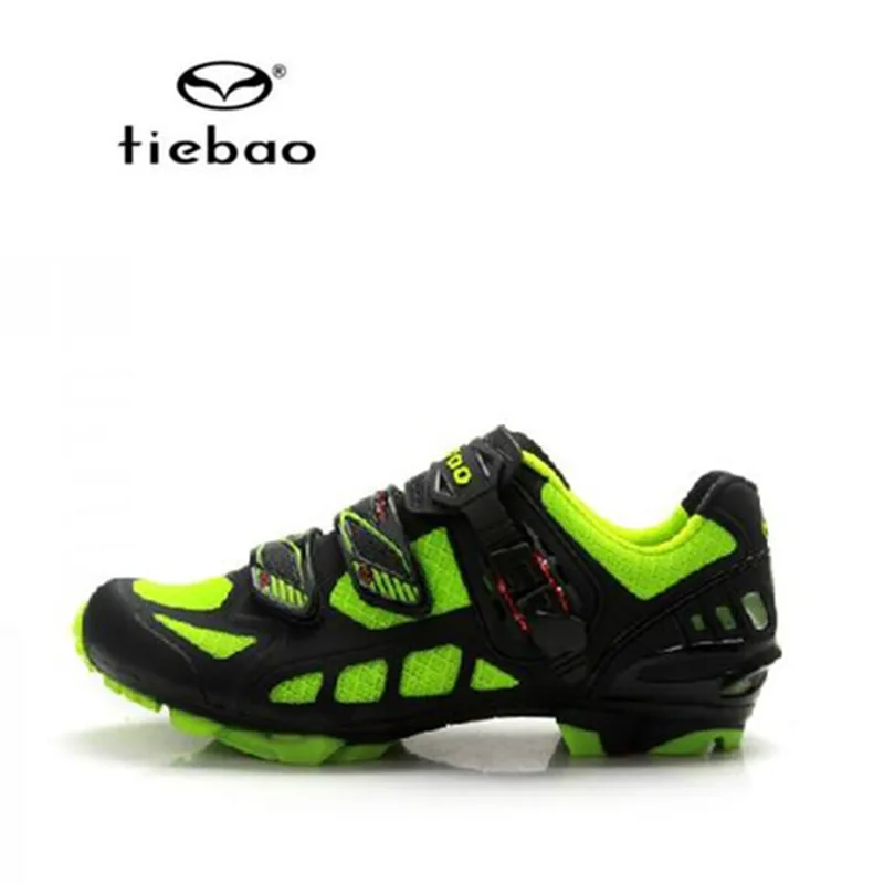 Tiebao Cycling Shoes Men sapatilha ciclismo mtb Mountain Bike add SPD pedal Bicycle Resistant Self-locking Cycling Sneakers - Цвет: B1502