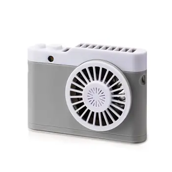 

Portable USB Charging Hanging Neck Fan with Night Light 3 Speed Settings for Office Home Outdoor