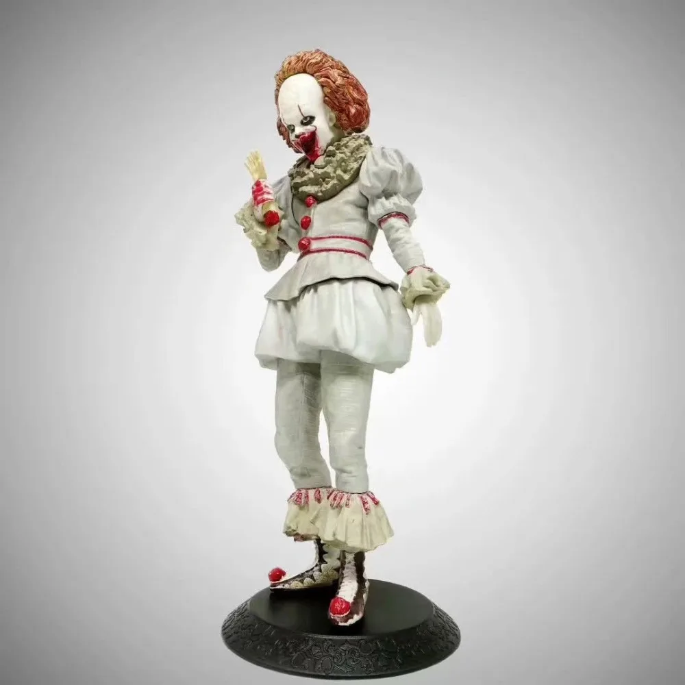 6 Type With LED Original NECA Stephen King's Iron It Pennywise Horror Action Figure Toy Doll Christmas Gift