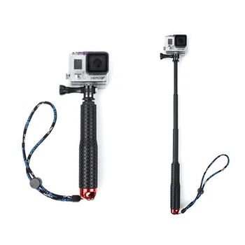 

Telescopic Selfie Stick 19cm-49cm Portable Handheld Extendable Selfie Stick for GOPRO Hero 3/3+/4 SJCAM SJ4000 Sports Cameras