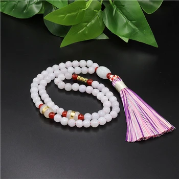 

Natural Emerald Lotus Flower Beads Necklace Hand Exorcise Evil Spirits Pendant Lucky Amulet Hand-Carved Man Woman Luck Bracelet