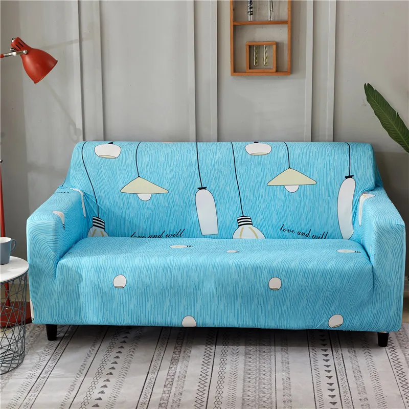 Секционный эластичный чехол для дивана все включено Классический чехол для дивана L форма кресло стрейч чехлов один два три четыре сиденья - Цвет: Color5