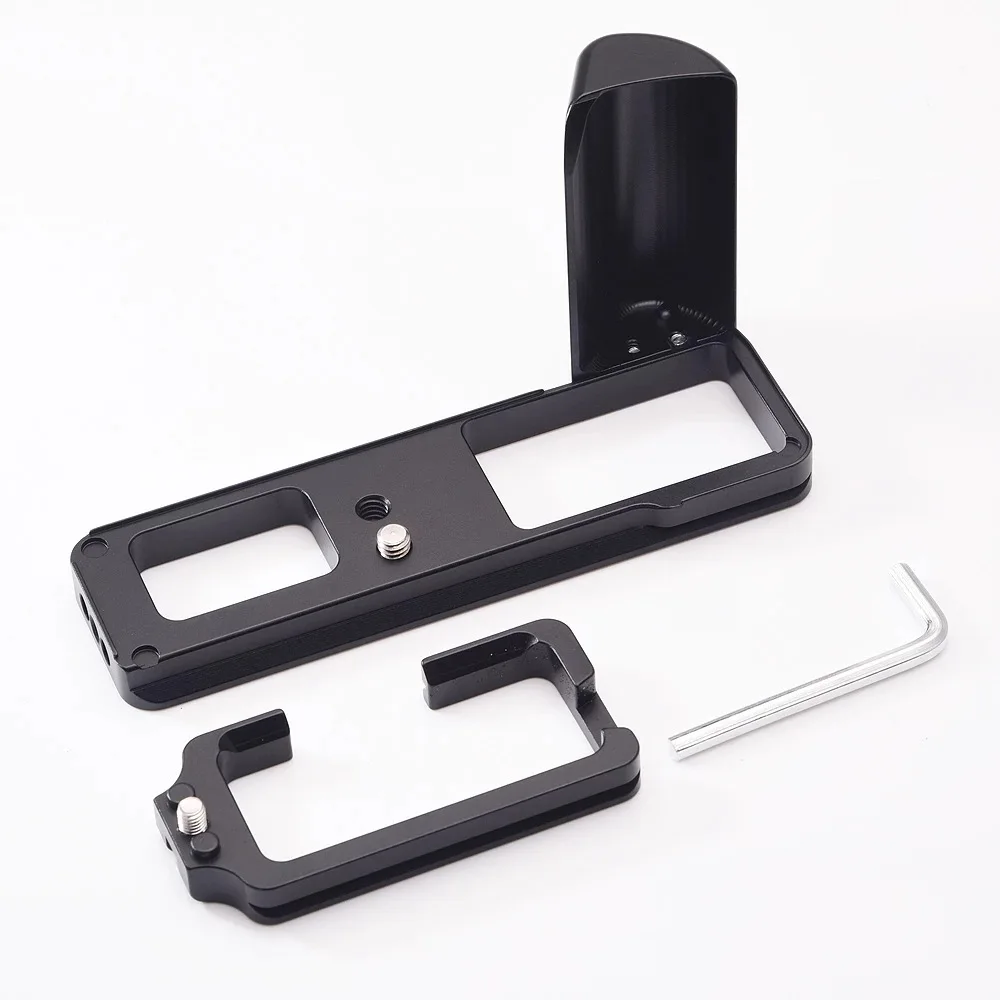 JINTU Metal Quick Release L-Plate Bracket Hand Grip Holder for Fujifilm Fuji XT4 X-T4 mirror less Camera
