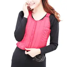 Теплый Бархатный Электрический жилет электрическая одежда постоянная температура теплая одежда для здоровья прижигание нагревательная одежда