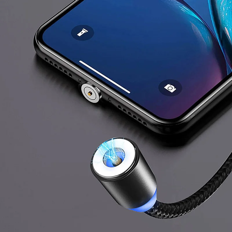 Круглый Магнитный Кабель адаптер для Realme 6i 6 5 Pro Q X XT X2 X50 C1 C2 C3 1 2 3 3i 5i 5s Micro USB Type C