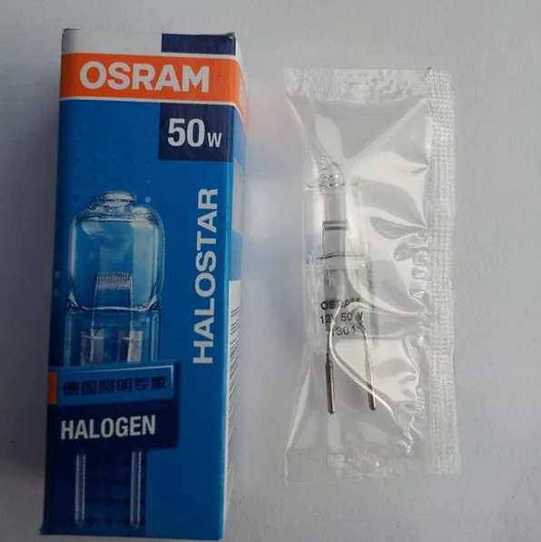 OSRAM HALOSTAR стандартная галогенная лампа 12 В, 64415 10 Вт 64425 20 Вт G4, 64432 35 Вт 64440 50 Вт GY6.35, УФ-фильтр Вольфрамовая Капсульная лампа