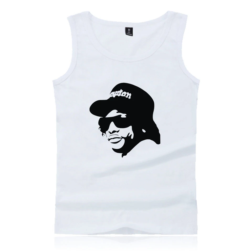 Eazy-E модный хипстерский Повседневный удобный популярный летний топ на бретелях Eazy-E с круглым вырезом, летняя уличная одежда без рукавов для мужчин и женщин