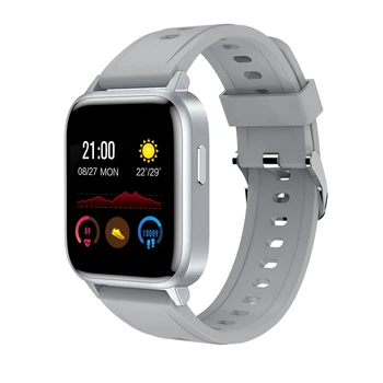 

GT01 Sports Smart Watch Temperature Measurement Heart Rate Blood Pressure Monitoring Health Reminder Smartband(Gray)