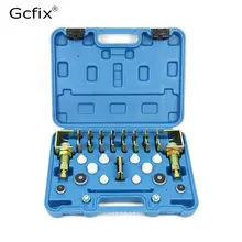 Универсальный A/C Тестер Утечки Детектор инструмент/промывочный фитинг адаптер Комплект(подходит для 98% транспортных средств) для A/C системы ремонтный инструмент